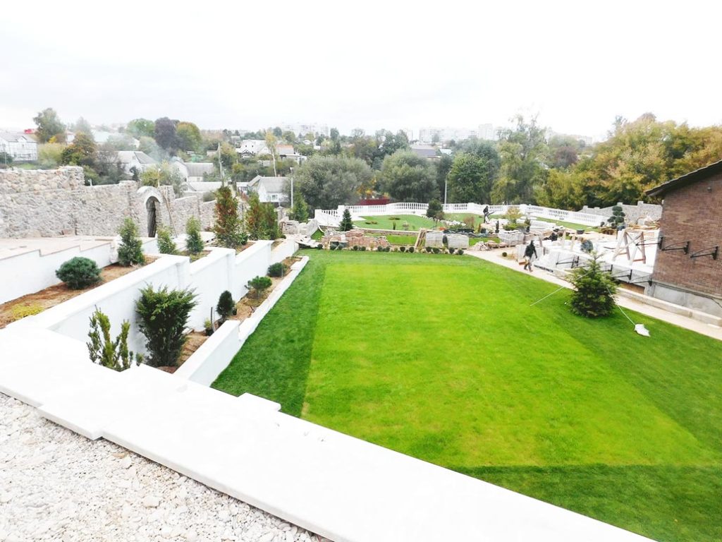 озеленение территории